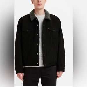 Levi’s classic trucker black jacket. Tags removed but never worn.